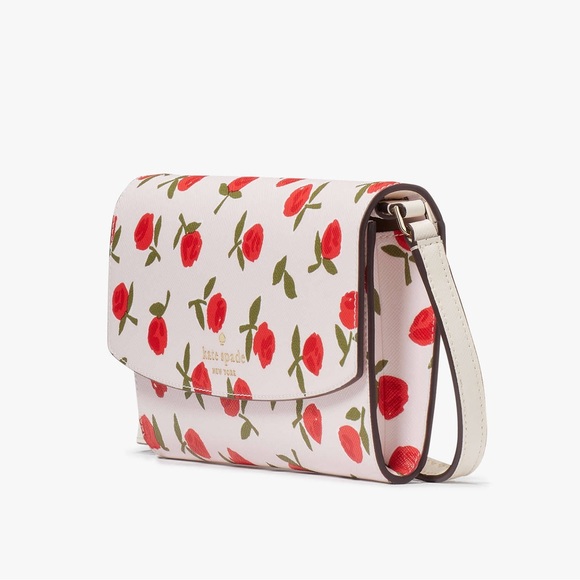 Kate Spade Rose Dana Small Flap Crossbody - Picture 10 of 12